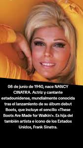 Is Nancy Sinatra Related to Frank Sinatra