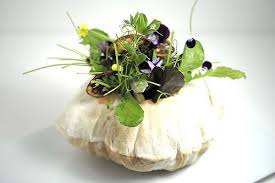 Puffed Cracker Lettuces Herbs Vegetables Food Plating Food Design Michelin Star Food