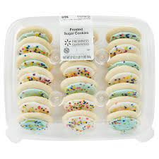 The icing turned out very dry and crumbly. Freshness Guaranteed Frosted Sugar Cookies 27 Oz 20 Count Walmart Com Walmart Com