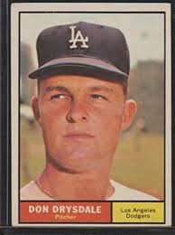 This was also the first topps set to include checklists. 1961 Topps Don Drysdale Dodgers Baseball Card 260 At Amazon S Sports Collectibles Store