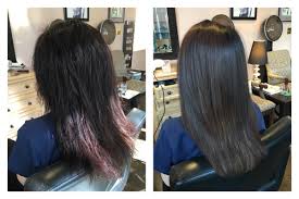 Here's what joely had to say two weeks after: Keratin Treatment Before After Mj Hair Designs