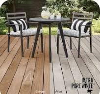 BEHR DECKplus 5 gal. #ST-210 Ultra Pure White Semi ...