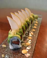 Spicy Dragon Roll With Asian Pear Breakerswedding Cooking Sushi Sushi Platter Sushi Rolls