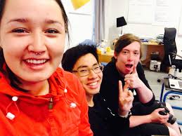 Team Puisi- Henry Hao (USA), Sussi Kristiansen (GL), and Rasmus Zitthen  (DK)