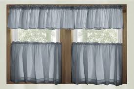 blue kitchen curtains photo 7
