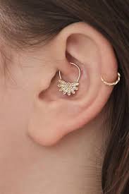 Indian Daith Earring Daith Ring Delicate Daith Earring Dainty Daith Earring Body Jewelry Indian Piercing Gold Daith 14k Sku 82 Ear Jewelry Body Jewelry Daith Earrings