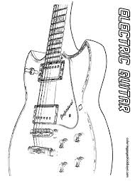 You can use our amazing online tool to color and edit the following electric guitar coloring pages. Gritty Guitar Coloring 22 Free Electric Guitar Instrument Coloring