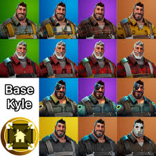 Base Kyle Rarity Chart Fortnite