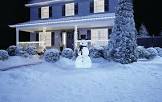 Pre-lit Arctic White Snowman Christmas Decorations, 200 Mini LED Lights, 5-ft CANVAS