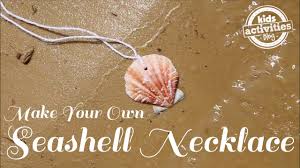 Place a dot on the front side. How To Make Your Own Seashell Necklace