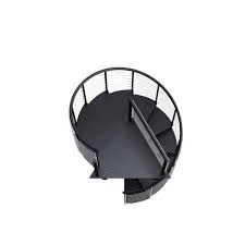 Get the best deals for spiral staircase at ebay.com. Mylen Stairs Hayden Black Interior 60in Diameter Fits Height 93 5in 104 5in 1 42in Tall Platform Rail Spiral Staircase Kit Cs60b10bs03 The Home Depot