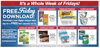 Free printable 2019 accounting calendar templates. Kroger Week Of Freebies Calendar Mylitter One Deal At A Time
