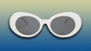 Clout Goggles Rapper Glasses Sunglasses Fancy Dress White Oval Shades  Grunge Uk | Ebay