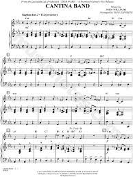 Cantina Band From Star Wars Sheet Music In Eb Major Download Print Sheet Music Star Wars Sheet Music Star Wars Music