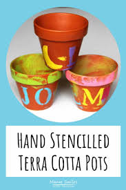 For a saturated bohemian look, add accents of turquoise and mustard. Spring Crafts For Kids Decorate Terra Cotta Pots Mama Smiles Joyful Parenting