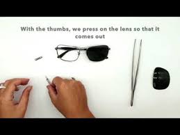Adjust frames a little bit at a time to avoid overcompensating and possibly damaging your glasses. How To Change The Lenses Of Your Ray Bans We Teach You