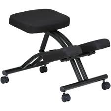 Adjustable Kneeling Stool Black Officeworks