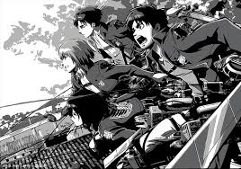 Capcom announced that they were developing an attack on titan arcade game named shingeki no kyojin: Hd Wallpaper Anime Attack On Titan Armin Arlert Eren Yeager Levi Ackerman Wallpaper Flare