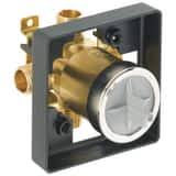 I'm using pex to make the connections to the. Delta Faucet Woodhurst Single Handle Single Function Bathtub Shower Faucet In Polished Chrome Trim Only T14432 Ferguson