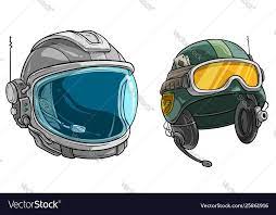 Cartoon woman wearing space helmet with thought bubble. Cartoon Space Astronaut And Army Soldier Helmet Vector Image Ad Astronaut Army Cartoon Space Ad Soldier Helmet Hat Vector Samurai Helmet