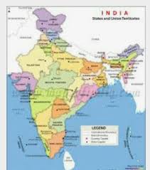 Draw India Map With Name Of State And Capital City Brainly In