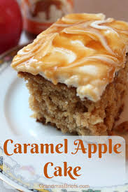 Once she gets back to the the. Grandma S Briefs Recipe Box Caramel Apple Cake