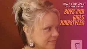 Go on to discover millions of awesome videos and pictures in thousands of other categories. Updos For Short Hairstyles Girl Short Updos Youtube