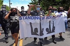 In Camden, police and protesters take a different path after George Floyd's  killing