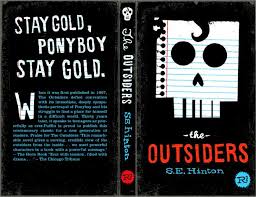 Example Of Previous Outsiders Cover Good References To The Narrative And Themes The Outsiders Books Book Cover