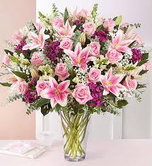 Beautiful bouquet of bright flowers isolated on white. Amazing Mom Bouquet Roslindale Florist