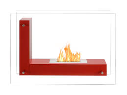 You can decorate it to fit your 6. Vitrum L Red Freestanding Ethanol Fireplace Ignis C Products