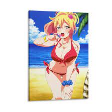 Amazon.com: Anime Poster My First Girlfriend Is A Gal Sexy Poster Bathroom  Decor Wall Art Paintings Canvas Wall Decor Home Decor Living Room Decor  Aesthetic 20x30inch(50x75cm) Frame-style-2: Posters & Prints