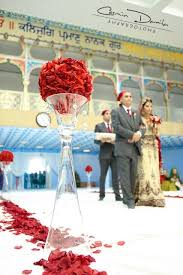 Gurdwara Decorations Indian Wedding Decorations Indian Wedding Photography Indian Wedding Lehenga