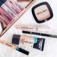 L Oreal Paris Makeup Prepping For Monday With A Few Faves And The Brand New Infallible Pro Glow Concealer Powder And Makeup Prep Loreal Infallible Loreal