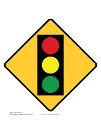 Teacher Tools Templates Traffic Signs Education World