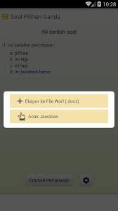 I'm sure he will be successful in his job. agus : Membuat Soal Pilihan Ganda For Android Apk Download