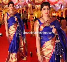 The wedding season is soon to be kicked off and needless to say, its preparation takes time. Wedding Guests Silk Saree Styles South India Fashion Kanchi Organza Sarees Saree Pattu Saree Blouse Designs