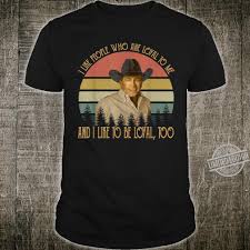 If you start out trying to achieve a specific thing, the end result is what counts. Vintage Retro George Shirt Strait Quotes Country Music Shirt