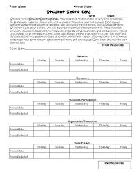 classroom behavior management plan karaackerman