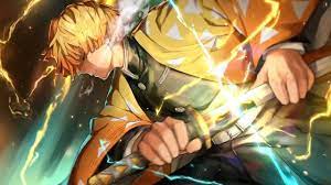 Made This Zenitsu Agatsuma Live Wallpaper Hope You Guys Like It Thunder Kimetsunoyaiba Slayer Anime Live Wallpapers Naruto And Sasuke Wallpaper
