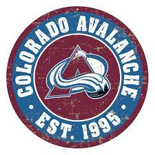 At logolynx.com find thousands of logos categorized into thousands of categories. Colorado Avalanche 22 Round Pvc Distressed Logo Wall Sign Hhofecomm