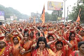 Jaunpur News : भव्य कलश यात्रा से राममय हुआ जौनपुर शहर | Naya Savera Network