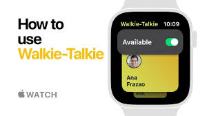 Apple Watch Series 4 How To Use Walkie Talkie Apple Apple Watch Apple Watch Series Walkie Talkie