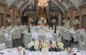 Pin By Claire Burns On Spaces Venue Decorations Wedding Venues Table Decorations