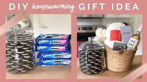 A housewarming party is always a good time for gift giving. Diy House Warming Gift Idea W Diy Cookie Jar Youtube