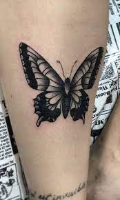 Pin By Danielle Mattson On Tatuagem Traditional Butterfly Tattoo Trendy Tattoos Butterfly Tattoos For Women