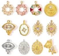 Mirror Polish Stainless Steel Cubic Zircon Heart Diy Charm Women Stone Eye  Bear Necklace Pendant Crescent Star Jewelry