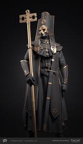 Artstation Inquisitor 3d Model Roman Kizima Fantasy Character Design Dark Fantasy Art Concept Art Characters