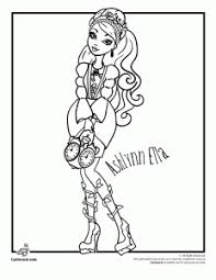 Download and print for free. Ever After High Coloring Pages Woo Jr Kids Activities