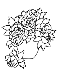 We know it is a bouquet of roses, but will the kids copy the squares carefully enough to reveal the picture too? Flower Coloring Pages